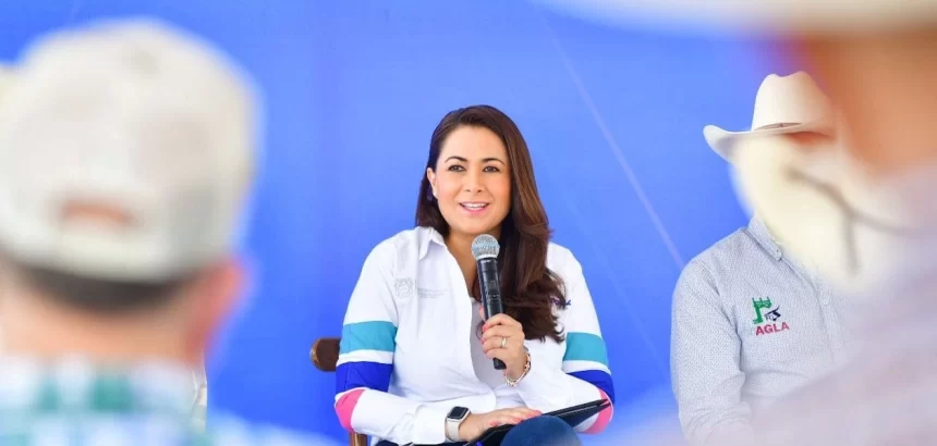 Tere Jiménez entrega 200 toretes en Aguascalientes como parte del Programa de Mejoramiento Genético, fortaleciendo el campo y la ganadería local.