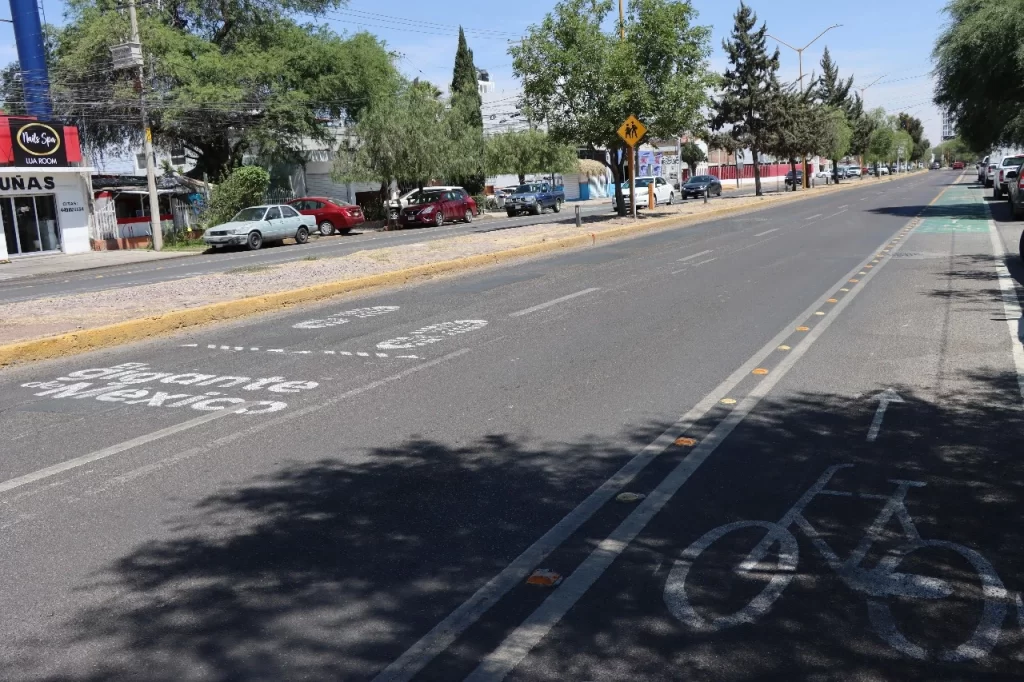 la Nueva Ciclovía Jesús María- Aguascalientes. Foto: JLMNoticias / Gobierno del Estado de Aguascalientes.