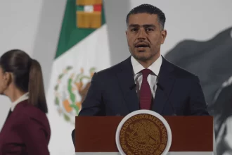 Durante la mañanera de la presidenta Claudia Sheinbaum, Omar García Harfuch presentó los avances en números de su estrategia de seguridad