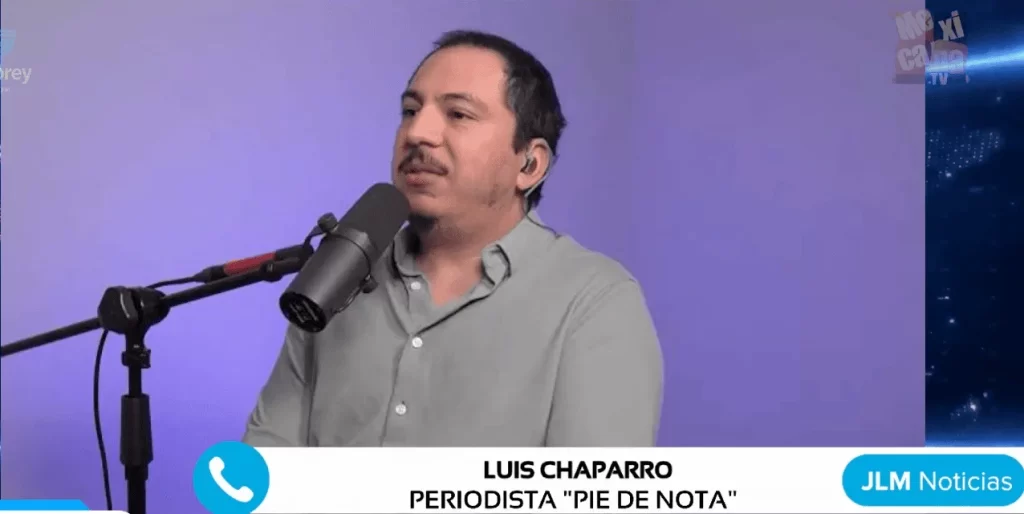 El periodista del medio Pie de Nota Luis Chaparro destapo la alerta por terrorismo que recae sobre el gobernador de Sonora Alfonso Durazo