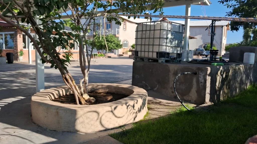 En la finca se incauto tambien equipo de riego y equipamiento para el crecimiento de plantas