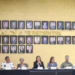 Tere Jiménez reafirma compromiso con la seguridad y la participación ciudadana en la LXX Asamblea de la Mesa Ciudadana de Seguridad y Justicia.