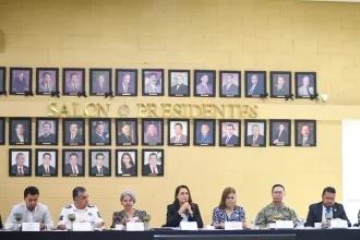 Tere Jiménez reafirma compromiso con la seguridad y la participación ciudadana en la LXX Asamblea de la Mesa Ciudadana de Seguridad y Justicia.