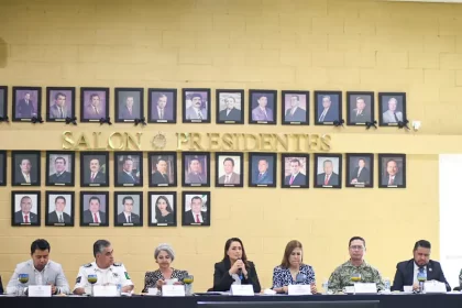 Tere Jiménez reafirma compromiso con la seguridad y la participación ciudadana en la LXX Asamblea de la Mesa Ciudadana de Seguridad y Justicia.