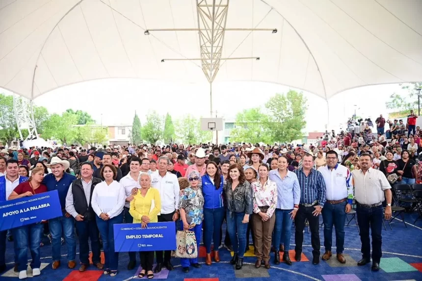 Los apoyos entregados corresponden a los programas de Semilla Mejorada de Maíz y Frijol de Temporal; Apoyo de Composta; Empleo Temporal, y Apoyo a la Palabra