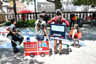Con estas acciones se busca fomentar la cultura vial desde la infancia, a través de actividades recreativas