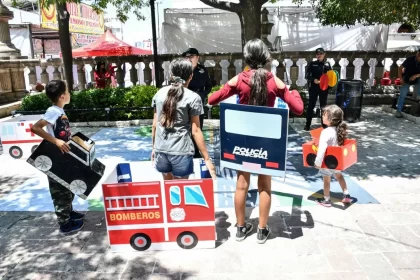 Con estas acciones se busca fomentar la cultura vial desde la infancia, a través de actividades recreativas