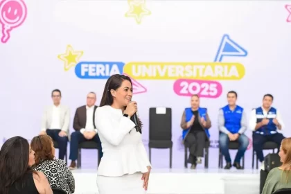 La gobernadora y el presidente municipal inauguraron la Feria Universitaria 2025, con la participación de más de 30 instituciones de educación superior