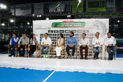 Aguascalientes recibe con entusiasmo a más de 600 jugadores en el Segundo Nacional de Pádel 2025, del 12 al 15 de junio.