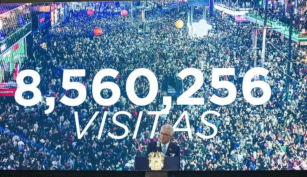 Jose Angel Gonzalez Serna presidente del Patronato de la FNSM dio a conocer el informe oficial de la feria 2025