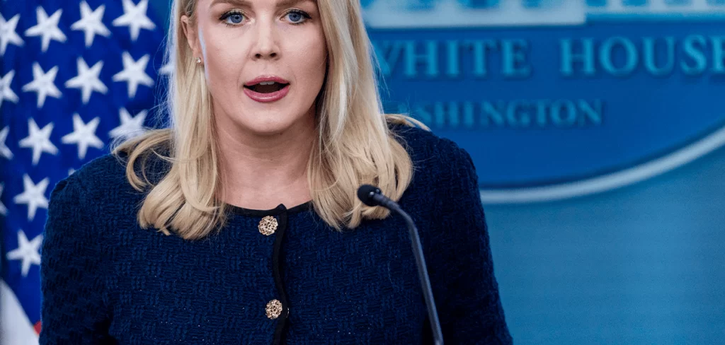 Karoline Leavitt, portavoz de la Casa Blanca confirmó el envío de carta a socios comerciales de Estados Unidos