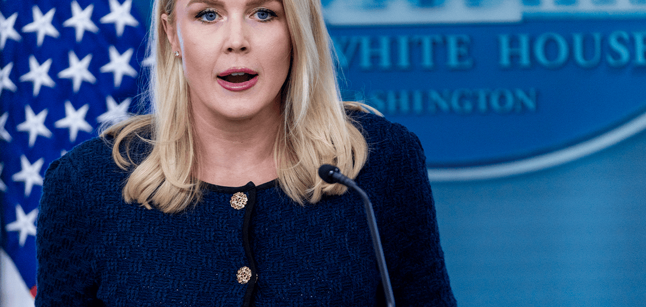 Karoline Leavitt, portavoz de la Casa Blanca confirmó el envío de carta a socios comerciales de Estados Unidos