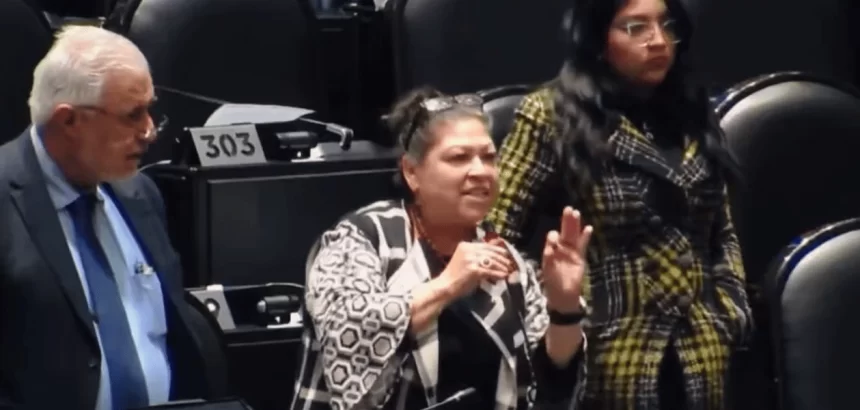 La diputada Olga Leticia Chávez Rojas admitió el uso de la IA para evitar leer las 205 páginas de las iniciativas sobre cambios a la Ley de Seguridad