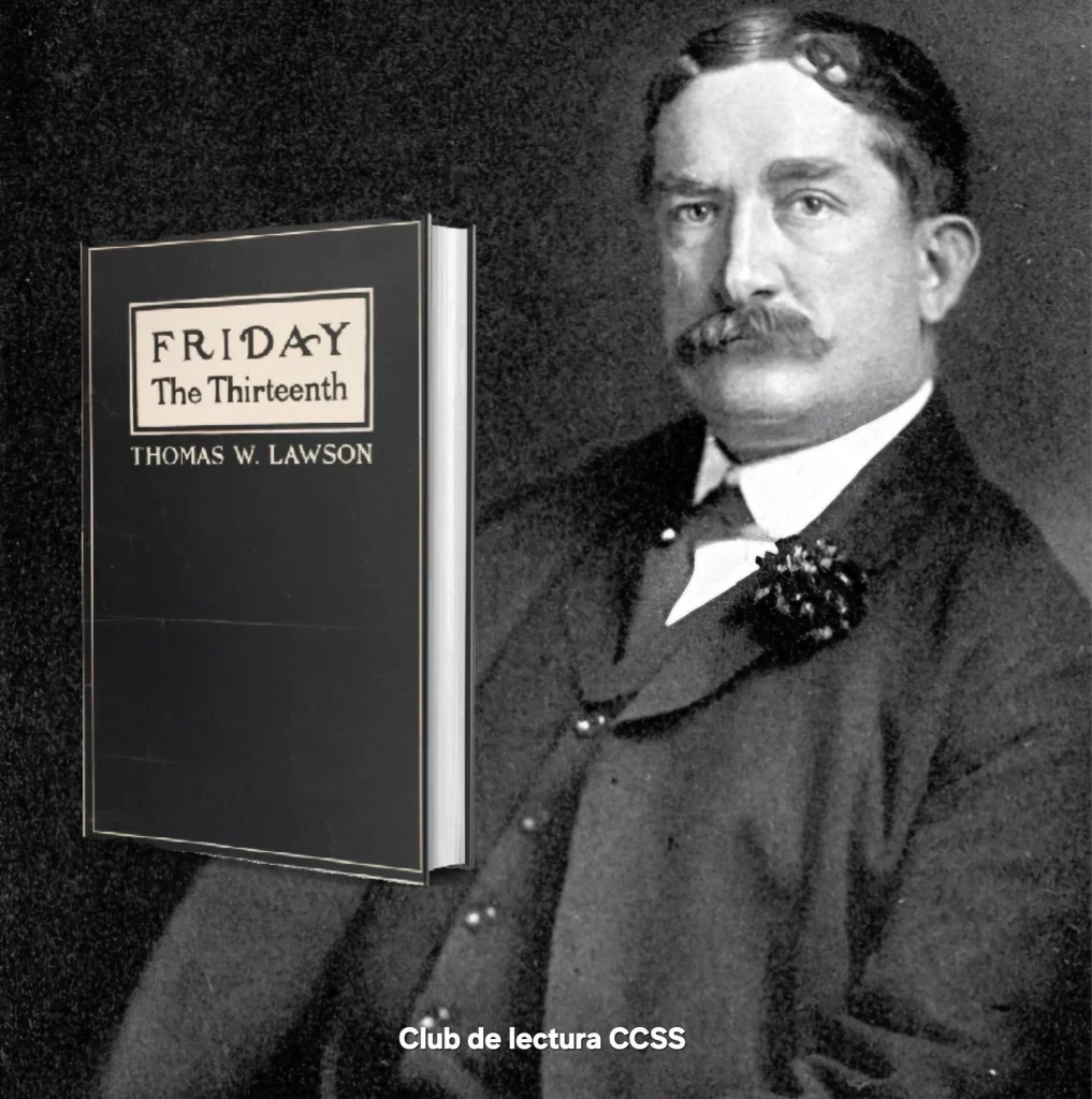 La novela escrita por Thomas W. Lawson Friday the Thirteenth fue un referente importante para esta supersticion
