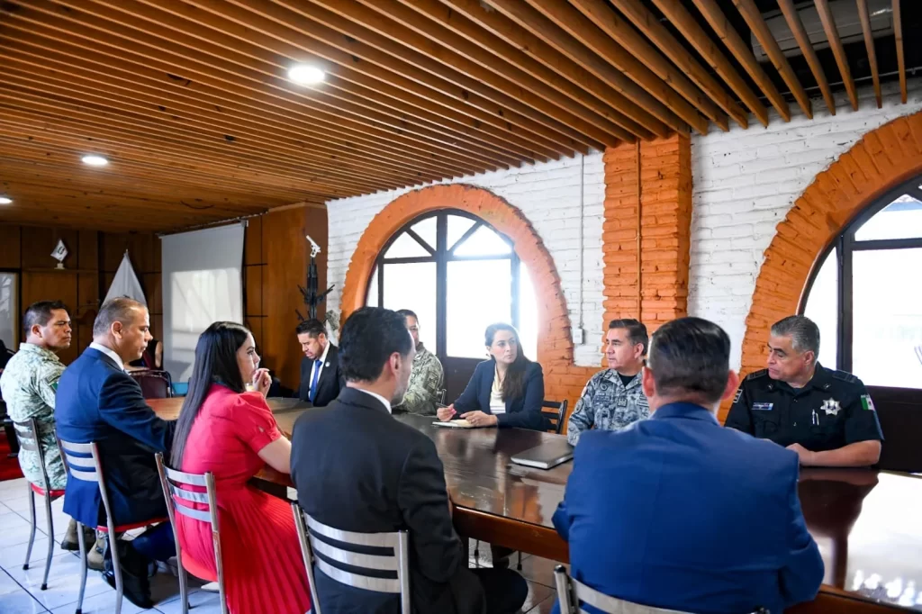 Tere Jimenes indico que las seguridad es prioridad para su gobierno