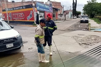 En coordinación con Protección Civil y Delegaciones, se atienden caimanes, bocas de tormenta y cauces de arroyos