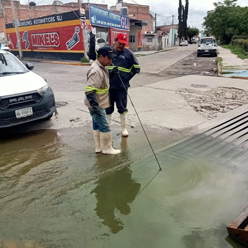 En coordinación con Protección Civil y Delegaciones, se atienden caimanes, bocas de tormenta y cauces de arroyos