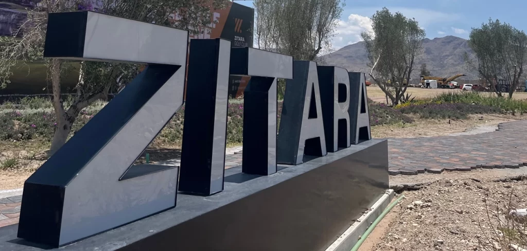 Zitara Residencial y Golf Club aqui se construye el futuro con letras mayusculas