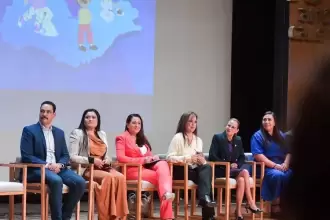 Tere Jiménez inaugura conversatorio estatal reafirmando su compromiso con los derechos de niñas, niños y adolescentes en Aguascalientes.
