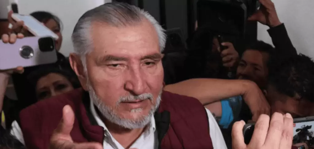 Adán Augusto López, aseguró no tener sospechas de los vínculos de Bermúdez con el crimen organizado. Foto: Aristegui Noticias