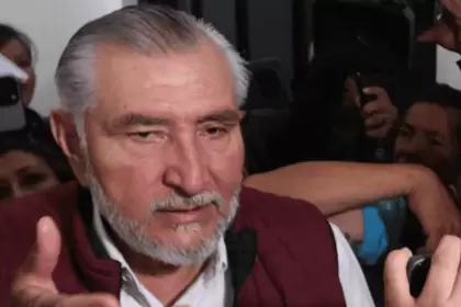 Adán Augusto López, aseguró no tener sospechas de los vínculos de Bermúdez con el crimen organizado. Foto: Aristegui Noticias