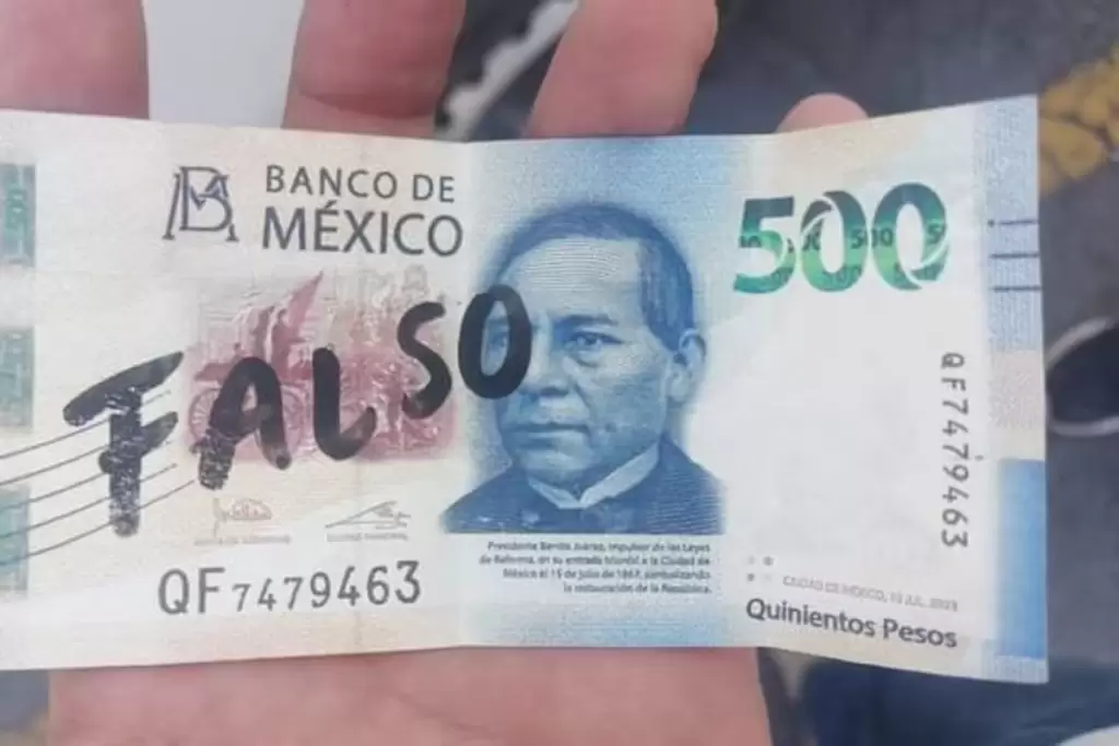 Al detectar un billete falso es preciso no ponerlo en circulacion. Foto El Imparcial