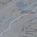 Avión procedente de Aguascalientes, a punto de chocar en AICM; grave falla en la torre de control. Foto: JLMNoticias / FlightRadar24 / Captura de Pantalla.