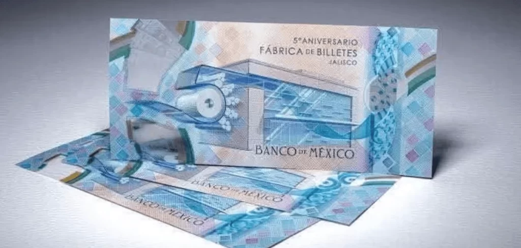 El billete de cinco pesos que se ha vuelto viral se trata de un especimen que la Fabrica de Banxico hizo en 2023 con fines educativos