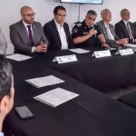 El titular de la SSPE Antonio Martínez Romo, encabezó una reunión con empresarios de Aguascalientes