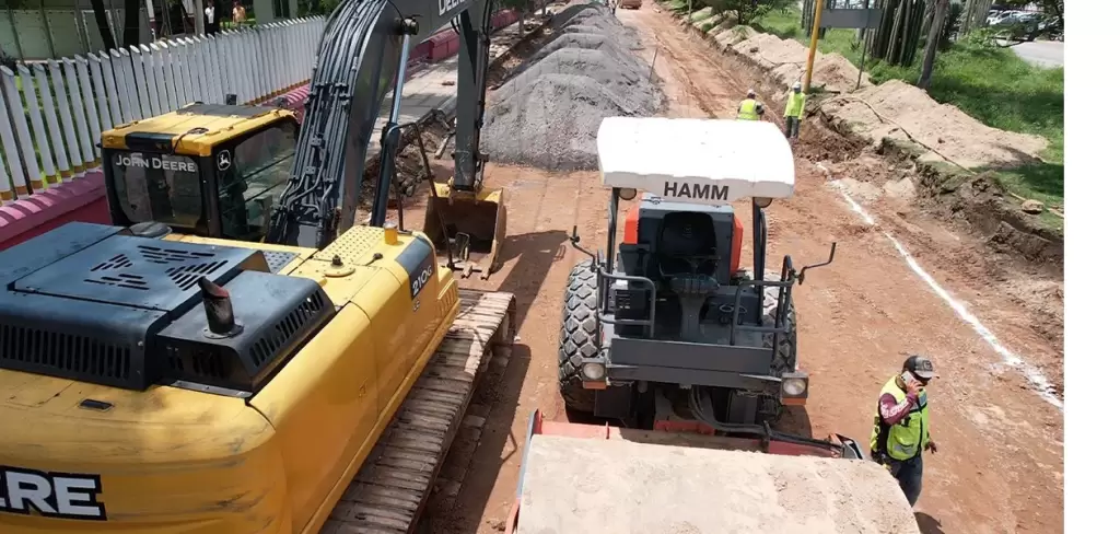 En la calle Julio Diaz Torre en Ciudad Indsutrial MIAA rehabilito 520 metros lineales de tuberia