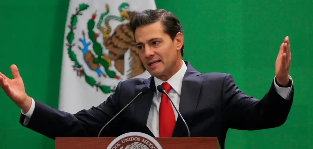 Fotografía de archivo del 22 de noviembre de 2018 del expresidente de México, Enrique Peña Nieto, en la entrega del Premio Nacional de Deportes. Foto de JLMNoticias / EFE/ Mario Guzmán ARCHIVO.