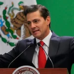 Fotografía de archivo del 22 de noviembre de 2018 del expresidente de México, Enrique Peña Nieto, en la entrega del Premio Nacional de Deportes. Foto de JLMNoticias / EFE/ Mario Guzmán ARCHIVO.