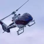 El helicóptero "Fuerza Uno" que apoyará en las labores de "Blindaje Aguascalientes". Foto: JLMNoticias / Gobierno del Estado de Aguascalientes.