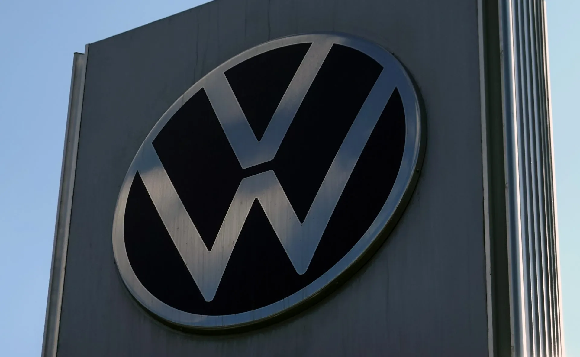 Imagen del logotipo de Volkswagen. Foto de EFE.