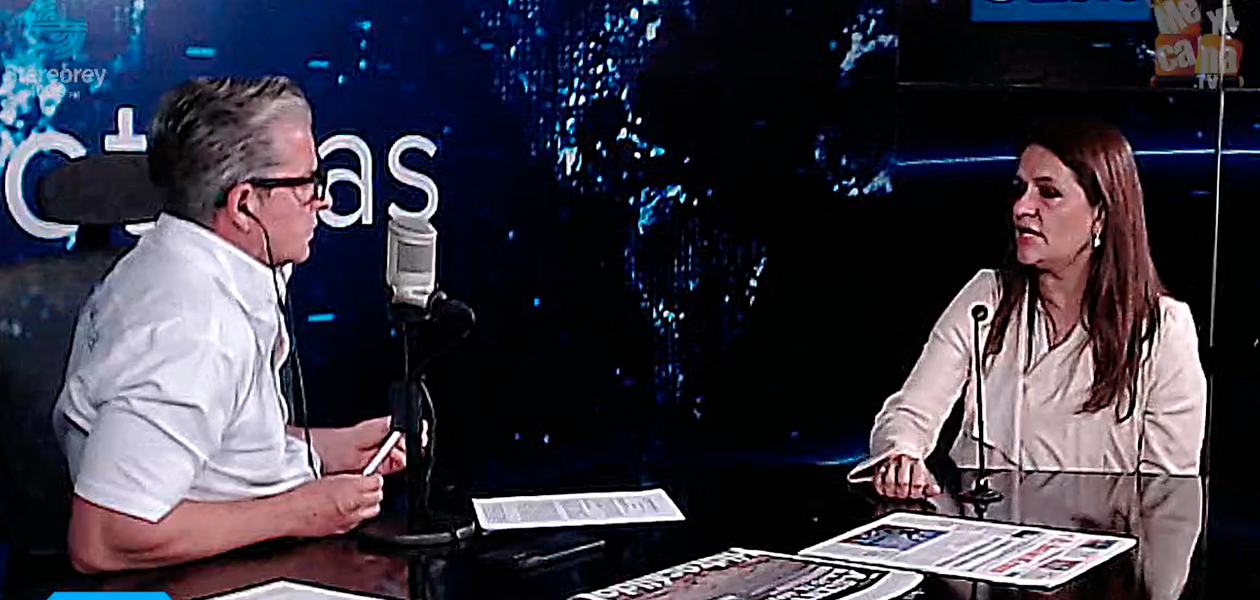 La diputada Alma Hilda Medina Macías, en entrevista para JLMNoticias