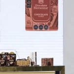 La presidenta Sheinbaum durante la presentación del Chocolate Bienestar