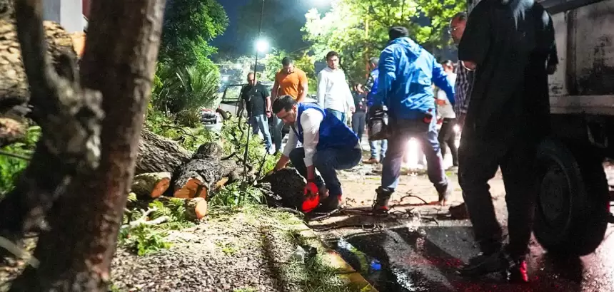 Municipio de Aguascalientes atiende daños.