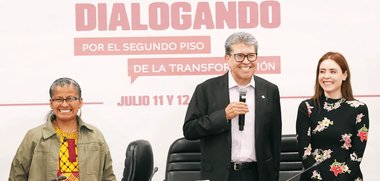 Ricaro Monreal, anunció que ya no participará por la presidencia ni por ningún cargo político