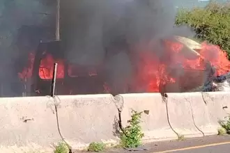 Balaceras, bloqueos y amenazas: el CJNG responde con fuego al operativo en Rincón de Romos. Foto: JLMNoticias / Especial.