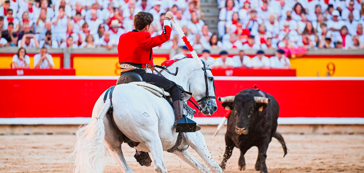 Guillermo Hermoso, en Pamplona corta un rabo, como Aguascalientes  