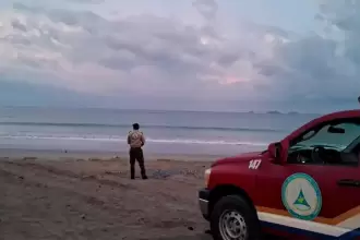 Así amaneció Manzanillo, Colima, tras la alerta de tsunami levantada en el Pacífico luego del terremoto magnitud 8.8 en Rusia. Foto: JLMNoticias / Protección Civil.