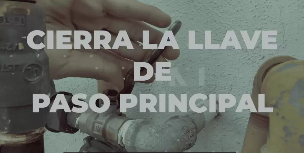 Una de las recomendaciones de MIAA para el cuidado del agua es cerrar la llave de paso principal