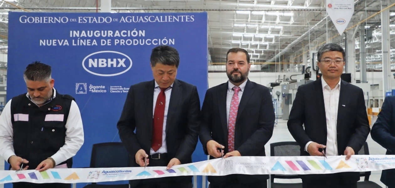 NBHX invierte más de 450 mdp para expandir su planta en Aguascalientes y producir interiores de autos de lujo, con miras a crecer 7 veces para 2030.