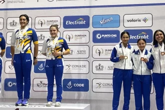 Aguascalientes gana seis medallas en la Olimpiada Conade 2025 en ciclismo de pista, atletismo y bádminton; destacan Elena Cruz y Karol Picazo.