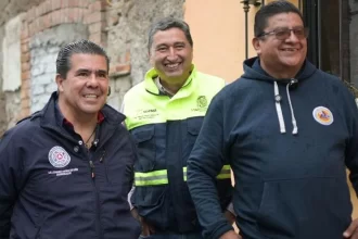 Supervisan fincas antiguas en Aguascalientes para prevenir colapsos por lluvias; participan Protección Civil, INAH y Obras Públicas.