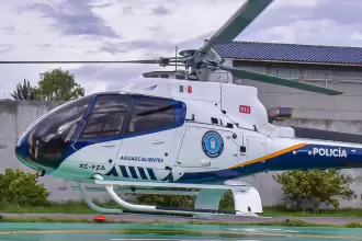 Reinicia operaciones el helicóptero Fuerza Uno en Aguascalientes para reforzar el Blindaje Estatal con patrullajes, emergencias y sobrevuelos estratégicos.