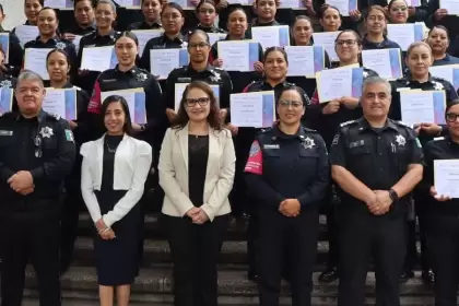Policía Rosa se capacita en derechos humanos y atención a mujeres vulnerables. Refuerzan habilidades con curso de 40 horas en la Unpol.