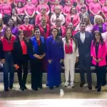 Tere Jiménez impulsa el programa Tarjeta Rosa en Aguascalientes para empoderar a mujeres como líderes comunitarias y agentes de cambio social.