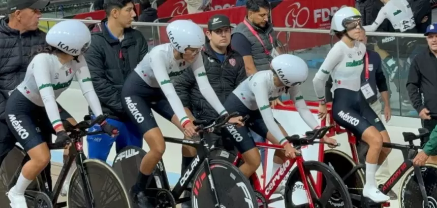 Elena Daniela Cruz, ciclista de Aguascalientes, logró doble cuarto lugar en el Panamericano Juvenil de Pista en Perú, destacando en el ciclismo internacional.