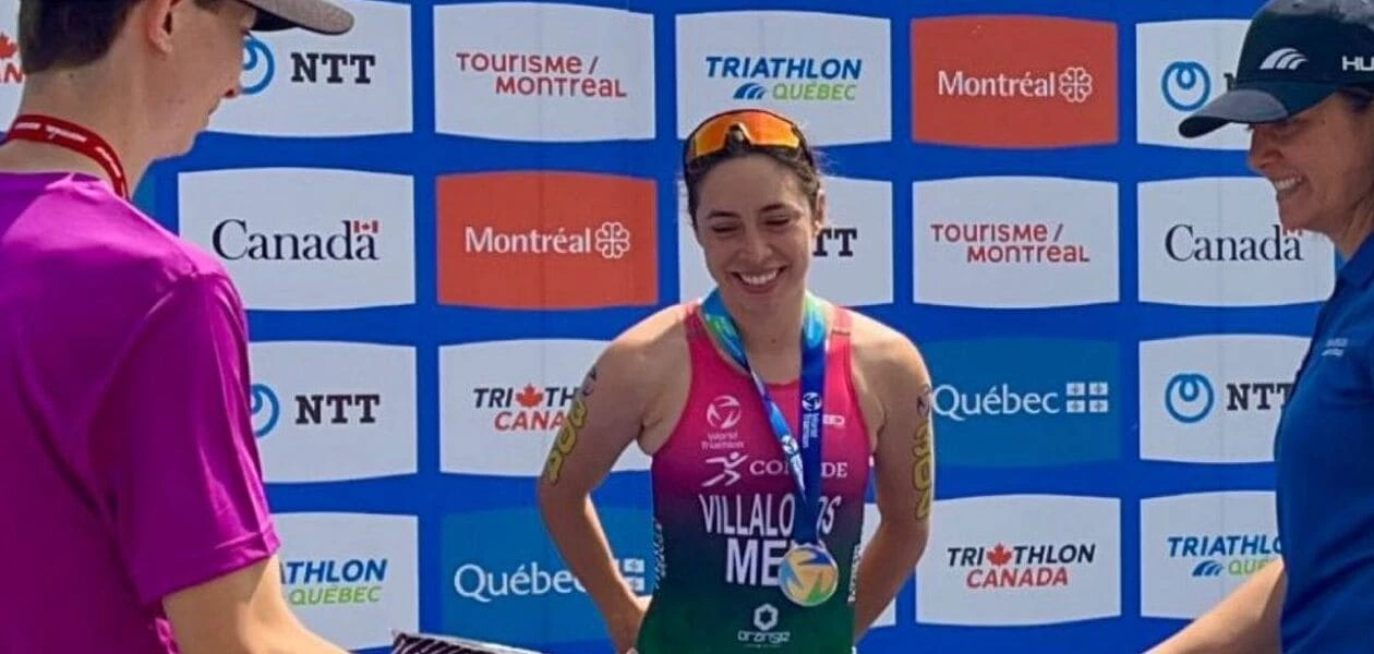 Kenia Villalobos gana oro en Montreal en la Serie Mundial de Paratriatlón 2025 y asegura su pase al Mundial en Australia. Representa a Aguascalientes.